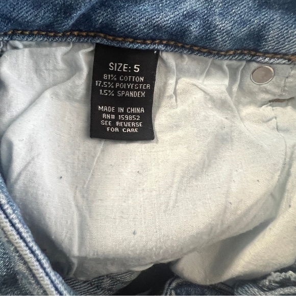 FIRE & RAIN Women’s Size 5 Denim Wide Leg Jeans EUC Everyday Casual Comfort - Picture 5 of 8